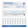AIESI® Marqueur chirurgical de la peau stylo à pointe fine avec règle HOSPIMARK (Paquet de 10 pièces)