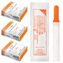 AIESI® Fluorescéine Sodique Bandelettes ophtalmiques stériles pour test de tonus œil HOSPIFLUO STRIPS (Paquet de 300 pièces)
