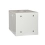 Connetto Armoire Rack CO106U 10" 6U en Acier, Porte en Verre, Serrure, côtés ouvrables et accès pour Le Passage des câbles en Ha