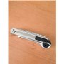 Kit de 2 cutters professionnels, cutter avec recharge de lame automatique, 2 cutters avec 10 lames de rechange de 18 mm