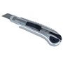 Kit de 2 cutters professionnels, cutter avec recharge de lame automatique, 2 cutters avec 10 lames de rechange de 18 mm