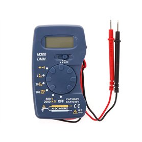 A2ZWORLD Mini Multimètre Numérique de Poche M300