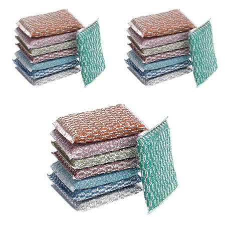 Lot de 24 éponges abrasives de cuisine