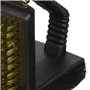 MasterCook Brosse à Barbecue 3 en 1 avec Poils en Acier, grattoir et éponge Abrasive, Nettoyage Barbecue avec poignée Ergonomiqu