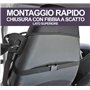 Rebeca Shop® Housses de siège avant compatibles pour Smart Fortwo, première, deuxième et troisième séries, W450 W451 W453, lot d