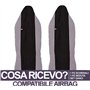 Rebeca Shop® Housses de siège avant compatibles pour Smart Fortwo, première, deuxième et troisième séries, W450 W451 W453, lot d