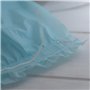 Orkidea Party - Jupe de table avec tulle - Fabriquée en Italie - Dimensions : 74 x 420 cm (bleu)