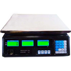 Balance pesant des aliments électroniques professionnels multifonctions avec capacité maximale de 40 kg