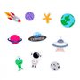Legami Lot de 30 décorations pour Les Rayons du vélo Bébé – garçon