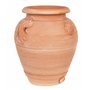 Biscottini - Orcino en Terre Cuite L28 x PR25 x H30 - Pots de Jardin - 100% fabriqué en Italie - Entièrement travaillé à la Main