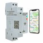 Interrupteur horaire astronomique - Quotidien/hebdomadaire - Multifonction WiFi 48-230Vac - plikc Astro WiFi Gris