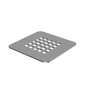 ERCOS Grille de Bonde pour Receveur de Douche Stone