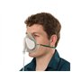 Filta-Mask Masque à oxygène avec un tuyau intégré et filtre