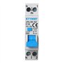 Ixtrima Interrupteur magnétothermique différentiel 1P+N 16A 30mA 220V-4.5kA RCBO 1 module DIN C16