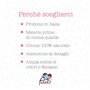 Filet - Sac Porte-Layette à Broder avec Fermeture par Coulisse, Fabriqué en Coton Piquet Milleraies Imprimé Cœurs, Made in Italy