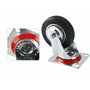 Kippen 1601E1 - Roue industrielle avec plaque tournante Diamètre 200 mm