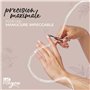 Ciseaux Ongles et Cuticules en Acier Inox – LAC FOR YOU: Ciseaux à Ongles 9 cm pour Manucure et Pédicure – Coupe Précise des Mai