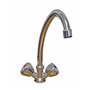 Kippen 5021AX - Robinet monotrou pour évier de cuisine modèle "Héron"