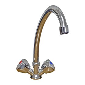 Kippen 5021AK - Robinet monotrou pour évier de cuisine modèle "Héron"