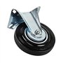 Kippen 1600DX - Roue industrielle avec base fixe, diamètre 150 mm.