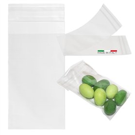 DecoraParty Lot de 100 sachets transparents pour dragées