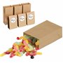 Decoraparty Lot de 6 sachets cadeaux pour bonbons + 6 autocollants Thank You autocollants