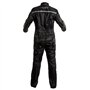 Moto Combinaison Doublure Reflechissant Motard Antipluie Nylon Etanche Fluo L