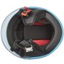Casque Moto Scooter Enfant Unisexe Jet Sécurité Approuvé ECE 22 06 Blanc M