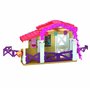 WINNER'S STABLE, Coffret Ecurie, 33 Pièces, Contient Ecurie, Cheval Articulé, Poupée et Accessoires, Jouet pour Enfants Dès 3 An