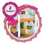 WINNER'S STABLE, Coffret Ecurie, 33 Pièces, Contient Ecurie, Cheval Articulé, Poupée et Accessoires, Jouet pour Enfants Dès 3 An