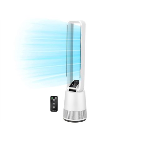 BEPER P206VEN350 Ventilateur Purificateur D'Air avec Filtre à Charbon Actif - Purificateur Air avec Panneau Tactile