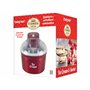 BEPER P102GEL002 Sorbetière réfrigérée, Machine à glace, Prépare glaces, sorbets et yaourts glacés, Cuve de réfrigération en alu