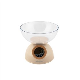 Tognana Iridea Balance de Cuisine Numérique 5 kg Plastique Champagne