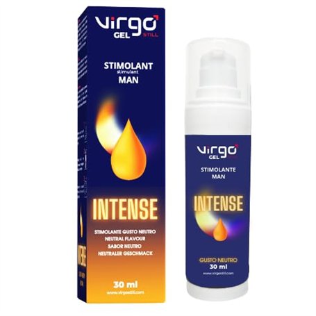 Virgostill Gel stimulant pour homme - Gel de massage 2 en 1 - Testé dermatologiquement - 30 ml
