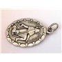 I G J Médaille Ovale de Saint Roch de Montpellier - Médailles des Saints Patrons