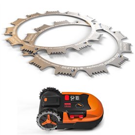 Idea Mower roues dentées Variospike compatible avec Worx Landroid série L & Vision