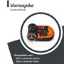 Idea Mower roues dentées Variospike compatible avec Worx Landroid série L & Vision