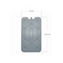 briques de 400 ml chacune de glace pour récipients et sachets thermiques de couleur gris