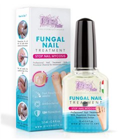 Traitement Mycoses ongles des pieds et mains 12 ml - Traitement Professionnel Vernis Mycose Ongles Pied et restaure l'aspect nat