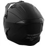Casque Moto Jet Cafe Racer Homologué ECE 22-06 Scooter Custom Noir Mat M