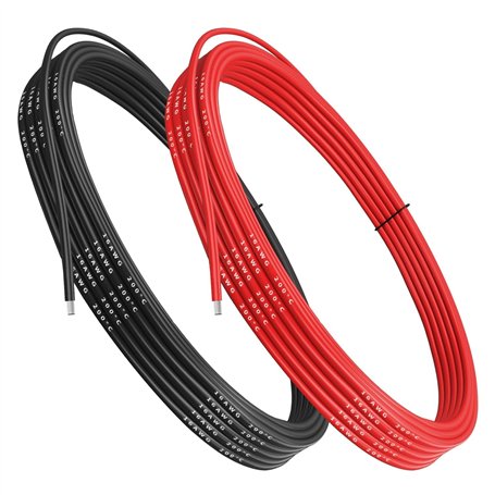 YUNIQUE GREEN-CLEAN-POWER - Câble en Silicone 16 AWG