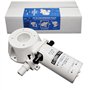 Navpower Kit de conversion pour WC universel 12 V – Kit de conversion WC manuel à électrique horrizontale – bateau caravane – Co