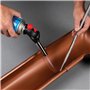 Kemper Torche à Gaz Chalumeau de Cuisine, Caramellateur + 2 Recharge de Gaz Butane 227 g Multifonction (2 Butane + Cannel)