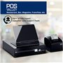 POS VALLEY Tiroir Caisse Monnaie Avec 4 Compartiments Billet / 5 Compartiments Monnaies (Euro), à ouverture automatique (via con
