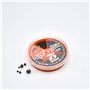 Sbirulino Lot composé de 2 Boite de Plombs tendres de Haute qualité Fonderia Roma pour pêche en mer, pêche en Eau, intérieur, bo