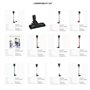Hoover Y57 Rouleau Agitateur pour Brosse d'Aspirateur, Pièce de Rechange d'origine, 36 cm, Nettoyage des Carrelages et des Sols,