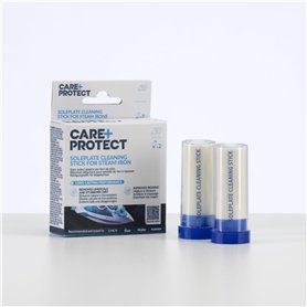 CARE+PROTECT Batonnet Nettoyants pour Fer à Repasser – Élimine Calcaire & Taches Incrustées – Format Stick Pratique – Compatible