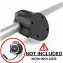 Ricreo Support de Fixation pour Guidon Rider 410/450/550 pour Station de Charge Compatible avec Barres de 22 à 8 mm