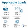 IONIZE DL221F Variateur sans neutre 130 W LED à encastrer 230 V