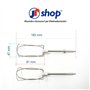 JPshop - Kit Fouets droit+gauche pour batteur mélangeur électrique compatible Tefal SS-989633